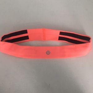 Coral Pink Lululemon headband